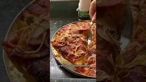 O jeito certo de fazer uma pizza de massa de batata🍕
