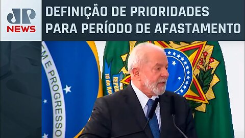 Presidente da República realiza reuniões importantes antes de cirurgia