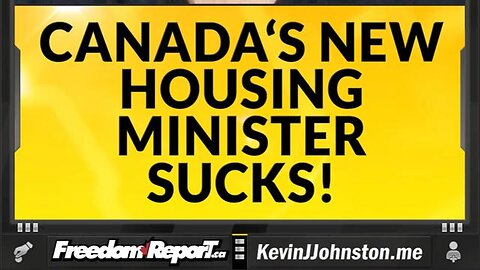 Canada's New Housing Minister Will Not Stop Money Laundering In Canada!