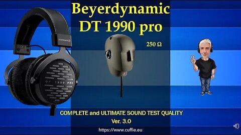 BEYERDYNAMIC DT1990 pro 250 Ohm - Review, Sound Demo, Recensione, Mixing, Frequency Response.