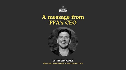 Our CEO and Chief Storyteller, Jim Gale, wants to speak to ALL of YOU!