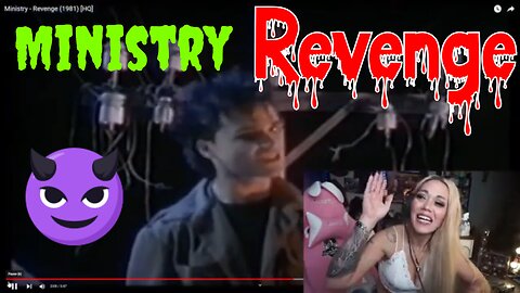 Ministry - Revenge - Live Streaming With Just Jen Reacts