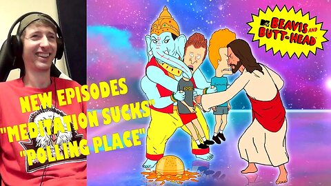 Beavis and Butt-Head (2023) Reaction | Season 10 Episode 1 & 2 "Meditation Sucks/Polling Place"