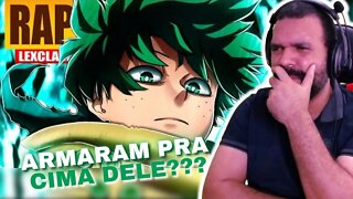 REAGINDO AO Rap do Deku Dark 👊🏻💀 (Boku no Hero) | VIGILANTE | LexClash