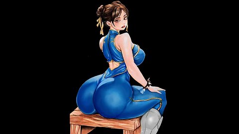 Chun Li- artwork with Copic Markers!