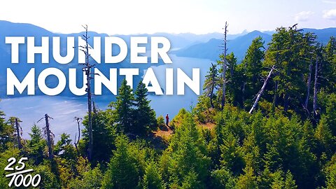 A Mountain NO ONE has Hiked in DECADES! Thunder Mountain, Vancouver Island | 25/1000 | SUMMIT FEVER