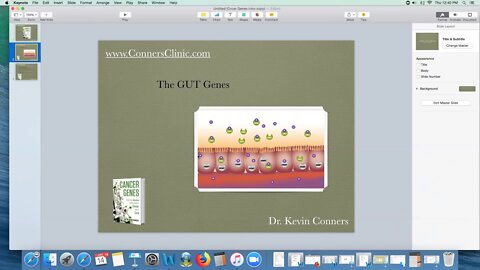 Cancer Genes Section 1 - Gut Health | Dr. Kevin Conners - Conners Clinic