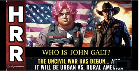 MIKE ADAMS HRR W/ THE UNCIVIL WAR HAS BEGUN & IT WILL B URBAN vs. RURAL AMERICA. TY JGANON, SGANON