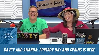 Davey Hartzel & Amanda Talking Primaries, Easter, & Spring "This Evening"