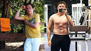 My 4 year body transformation 2023