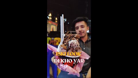 Tried This Awesome Ice Cream For First Time #foodshorts #food #icecream #karachifood #youtubeshorts