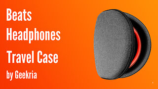 Beats Over-Ear Headphones Travel Case, Hard Shell Headset Carrying Case | Geekria