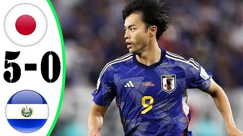 Japan vs El Salvador 5-0 Highlights & All Goals | Friendly Match 2023