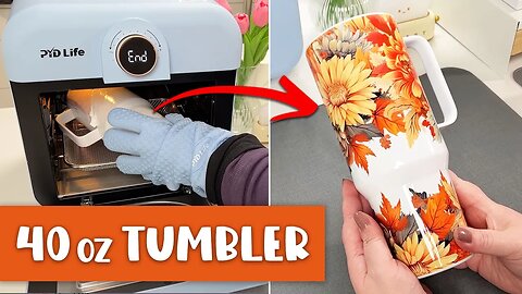 How To Sublimate a 40 oz Tumbler