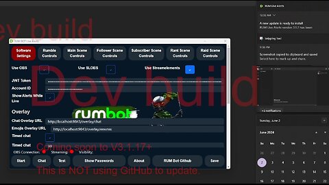 Rum Bot Live Alerts Says Bye To GitHub And Gets Updated Via CDN