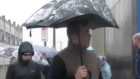 A Divine Mercy Procession with Fr Imbarrato circles Planned Parenthood Boston 4 21 17