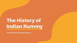 The History of Indian Rummy: A Card Game that’s More Than Just Cards