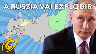 A Rússia vai se desintegrar em 22 pedaços