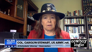 Cowboy Logic - 07/13/24: Colonel Carolyn Stewart, US ARMY (retired) / J6 Lawyer