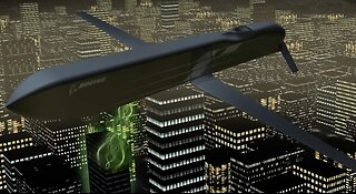 Boeing's CHAMP Missile Demo - Directed High Frequency Microwave Disables Electronics (EMP)
