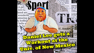 Daniel Lee gets a workout at the Univ. Of New Mexico