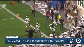 Michigan State QB Payton Thorne transferring to Auburn