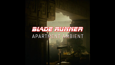 Blade Runner ambience - Living in an apartment interior soundscape