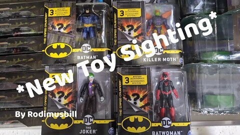 Spin Master DC BATWOMAN, KILLER MOTH, TUXEDO JOKER, BLUE BATMAN (Walmart Exclusivel New Toy Sighting