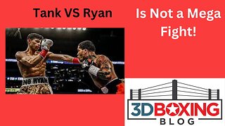 Tank Davis VS Ryan Garcia is not a mega fight