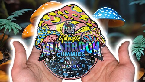 Tre House Magic Mushroom “Juicy Mango” Gummies Review