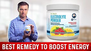 Best Remedy to Recharge Your Cellular Energy – Dr.Berg's Electrolyte Powder