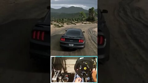 Leaving home in my Ford Mustang GT in Forza Horizon 5 #shorts