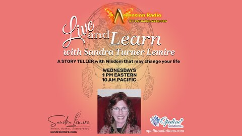 Live and Learn with Sandra Turner Lemire. Bacteria vs Viruses Episode 4 - 10 25 2022