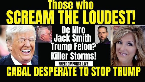 SGT Report Update- THOSE WHO SCREAM LOUDEST -CABAL DESPERATE TO STOP TRUMP