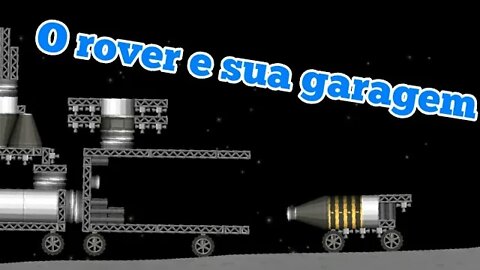 O rover e sua garagem | Base Lunar Ambulante | EP 8 | Spaceflight Simulator