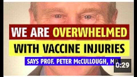 We are overwhelmed with vaccine injuries