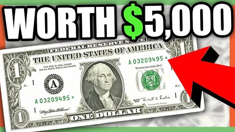 RARE MONEY TO LOOK FOR - BANK NOTE CURRENCY DOLLAR BILLS WORTH MONEY!!!
