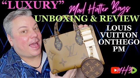 OMG LOVE THIS BAG! DUPE REVIEW! LOUIS VUITTON ONTHEGO PM from Savebullets (link in description)