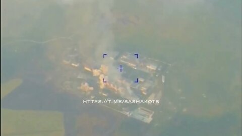 Russian TOS-1A "Solntsepyok" MLRS Destroying Ukrainian Positions On The Outskirts Of Lisichansk