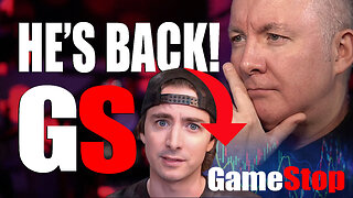 GME Stock - GAMESTOP FIRST BIG DROP! - Roaring Kitty! - Martyn Lucas Investor