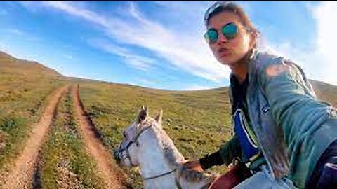 7 Days Horse Trekking ALONE in Mongolia