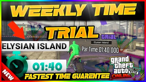 GTA 5 Time Trial For This Week Elysian Island l GTA Online Weekly Time Trial Elysian Island (1:40)