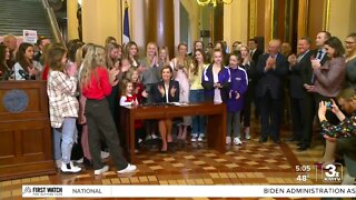 Iowa bans transgender girls from female sports