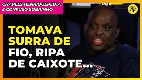 MEU PAI ERA MUITO AGRESSIVO | CHARLES HENRIQUEPEDIA E CONFUSO SOBRINHO