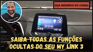 Como configurar o radio do mylink e descobrindo segredos ocultos! Onix Tracker Cruze etc.