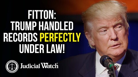 FITTON: "Trump is Innocent and Any Prosecution of Him Would be a Wild Abuse of Power"