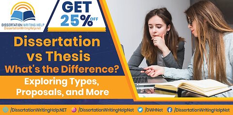Dissertation vs thesis whats the difference | DissertationWritingHelp.Net