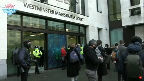 Julian Assange Bail Hearing Bail DENIED!!! Westminster MC Live London