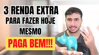 3 RENDA EXTRA ONLINE! A 3 GANHA MUITO PORÉM É MAIS DIFÍCIL