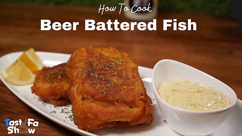 How To Cook TastyFaShow's Homemade Beer Battered Fish Recipe